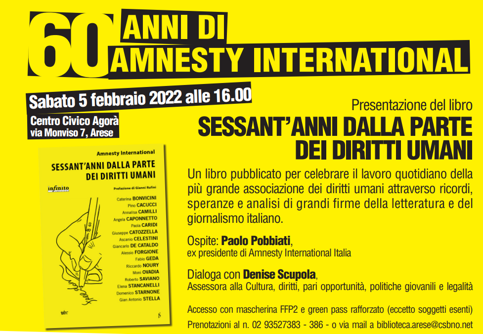 60 anni di Amnesty International